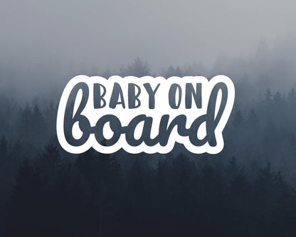 Baby On Board Decal