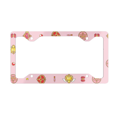 Sailor Moon Metal License Plate Frame