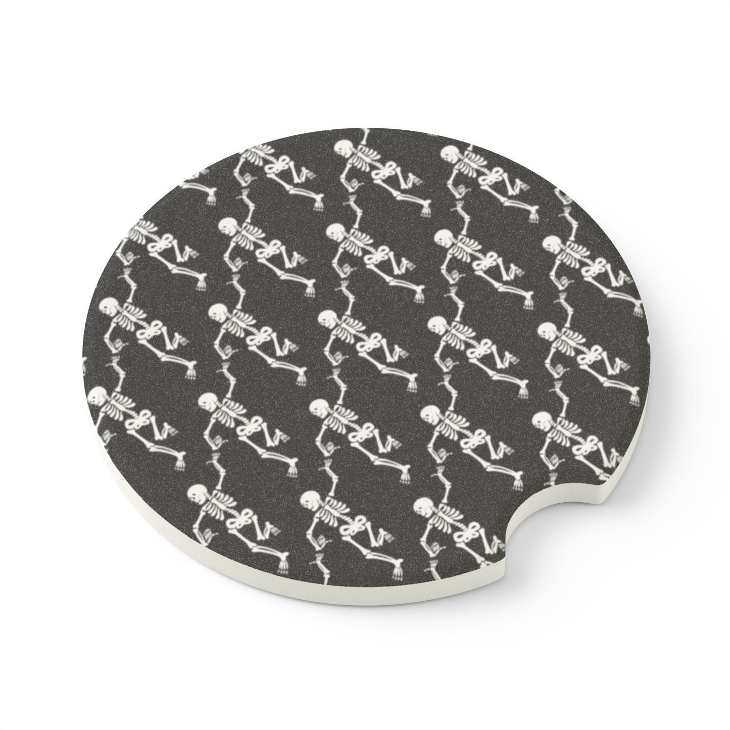 Dancing Skeleton Car Coasters