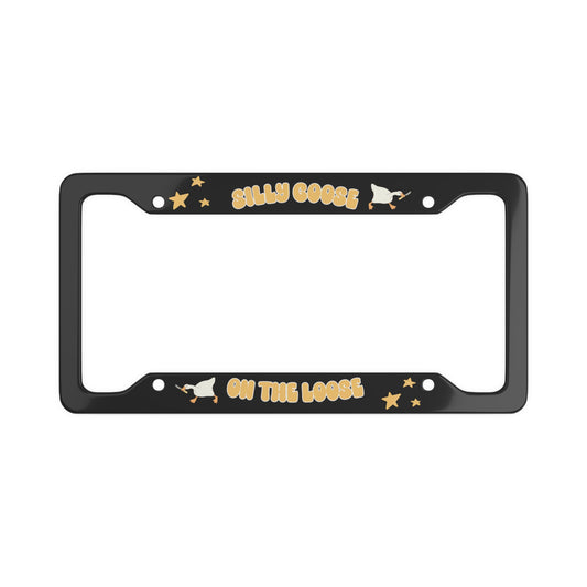 Silly Goose On The Loose License Plate Frame