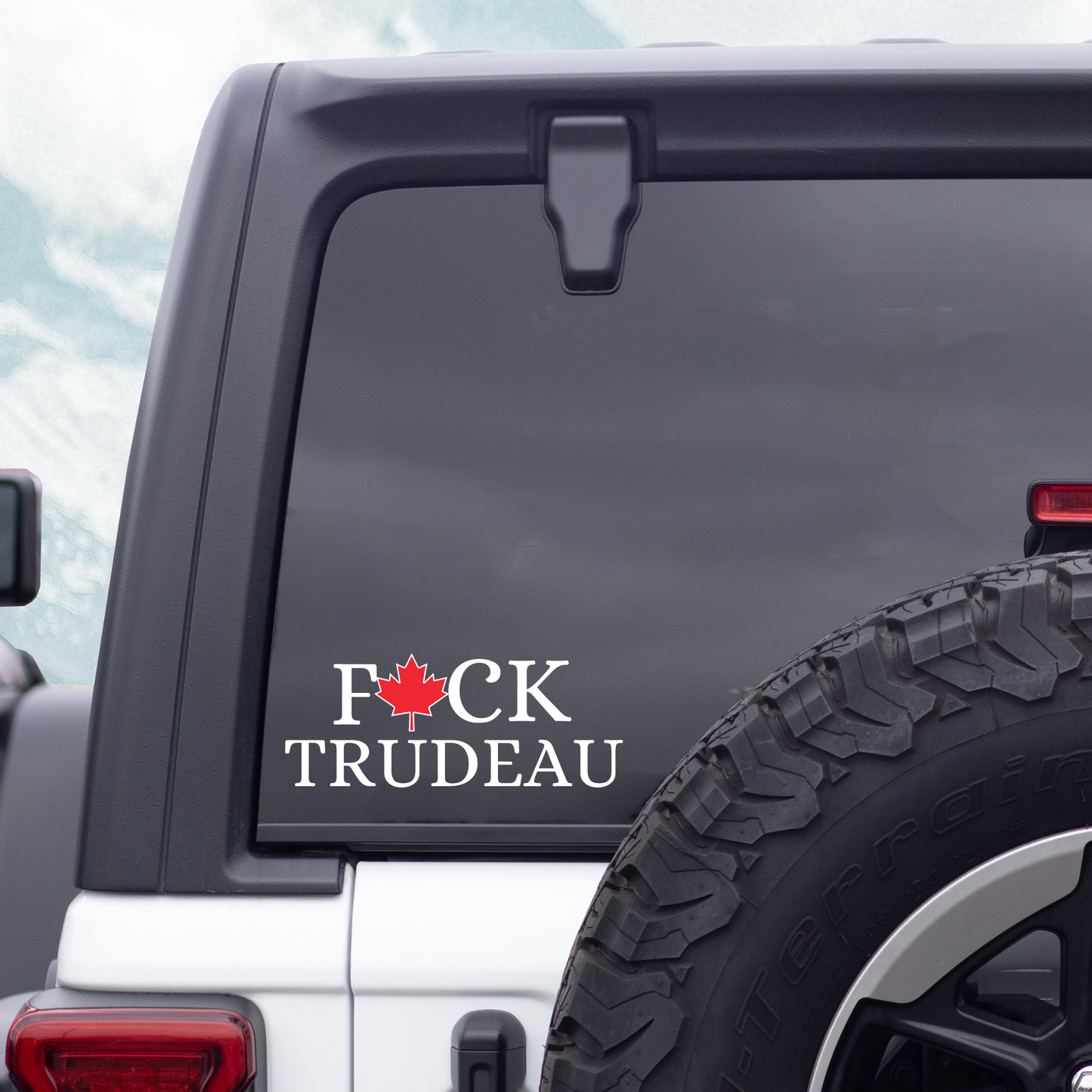 Fuck Trudeau Decal