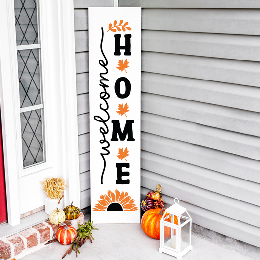 Welcome Home Porch Decal