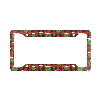 Christmas Grinch License Plate Frame