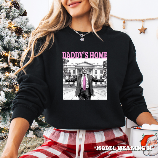 Trump - Daddy's Home Crewneck Sweatshirt