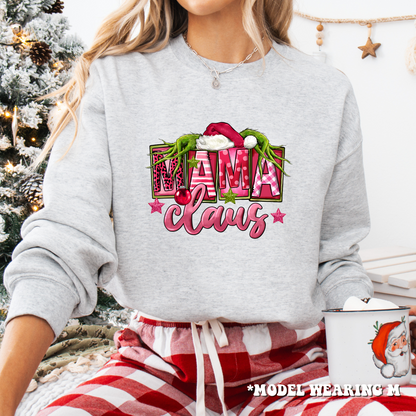 Christmas Grinch 'Mama Claus' Sweatshirt