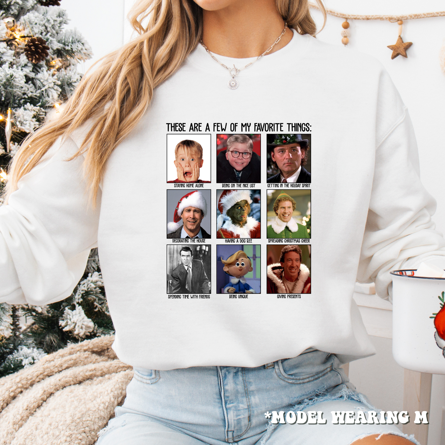 Classic Christmas Movies - Crewneck Sweatshirt