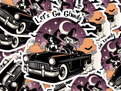 Let's Go Ghouls Sticker