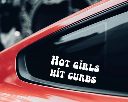 Hot Girls Hit Curbs