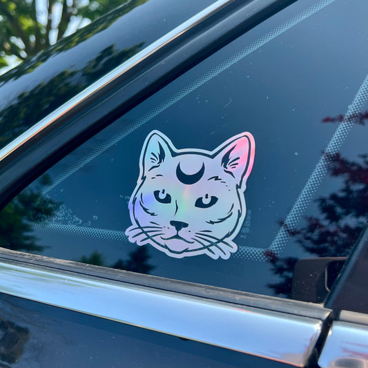 Luna Cat Decal