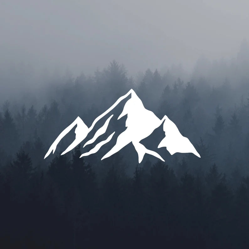 Mountain Range Decal