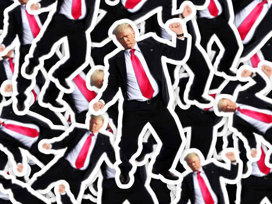 President Donald Trump Dancing