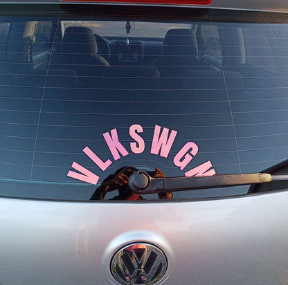 VLKSWGN Rear Wiper Decal