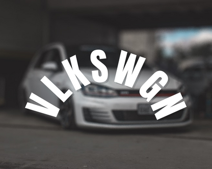 VLKSWGN Rear Wiper Decal