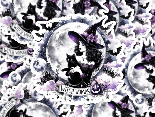 Witchy Woman Sticker