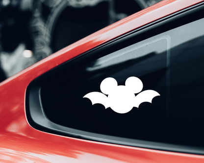 Halloween Mickey Bat Decal