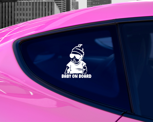 'Hangover' Baby On Board Decal