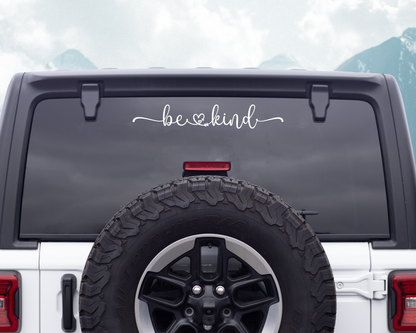 Be Kind Decal