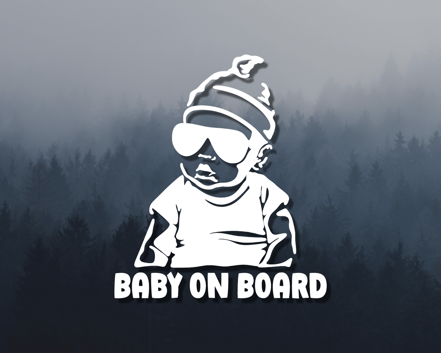 'Hangover' Baby On Board Decal